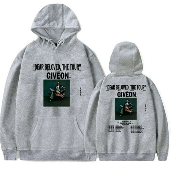 Giveon Dear Beloved The Tour 2025 Merch Men/Women Unisex Long Sleeve Sweatshirt Pullover Streetwear