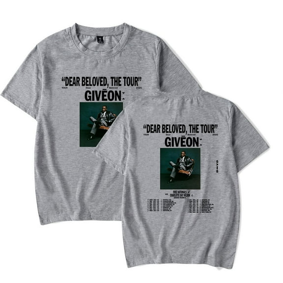 Giveon Dear Beloved The Tour 2025 T-Shirt Merch Women/Men Unisex Summer Short Sleeve Tshirt Streetwear