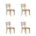 thumbnail image 1 of Manhattan Comfort Giverny 17.32" Wood Dining Chair in Natural (Set of 4), 1 of 7