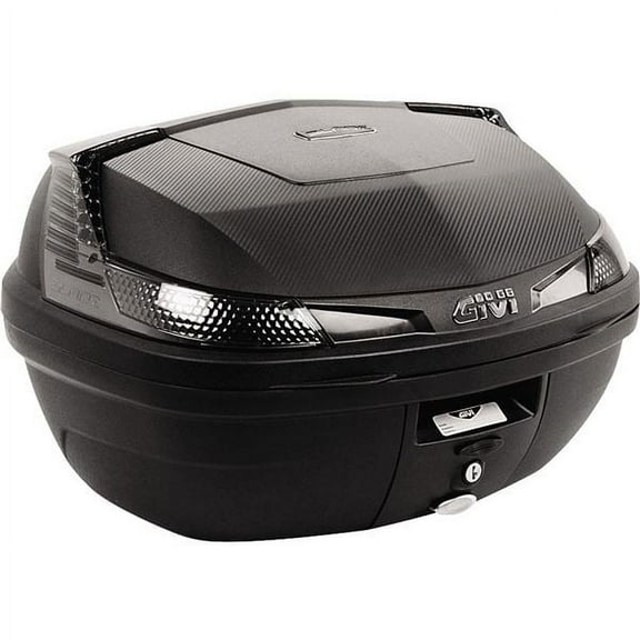 Givi Blade Top Case Hard Luggage Matte Black w/Smoke Lens 37L (B37NTA)