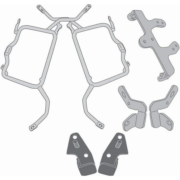 Givi New Hard Luggage Mounting Hardware, 270-6503
