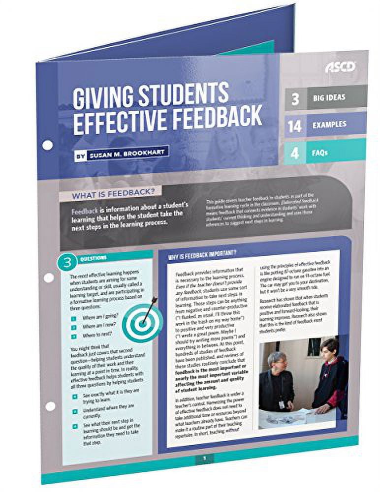 Pre-Owned Giving Students Effective Feedback : Quick Reference Guide ...