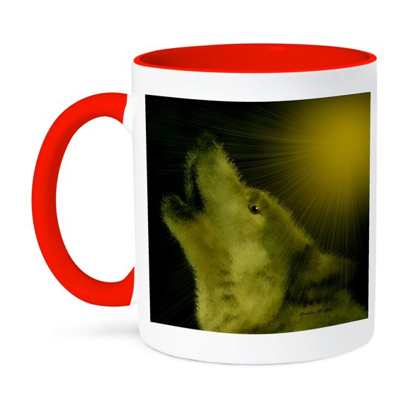 Empowering Mug 11oz Two-Tone Red