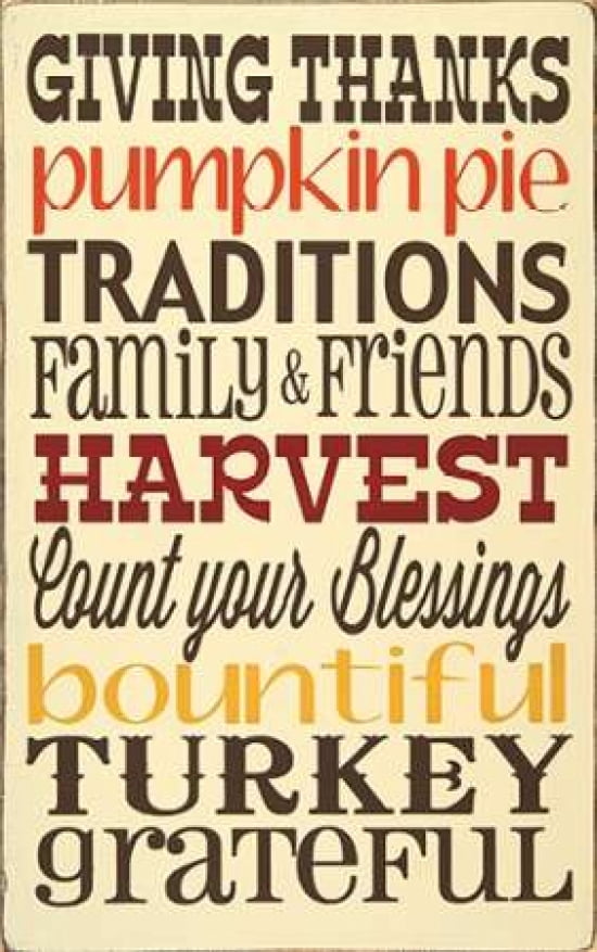 Giving Thanks Canvas Art - Erin Deranja (12 x 18)