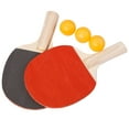 thumbnail image 1 of Gixusil 2 Player PingPong Paddle Set – Includes 2 PingPong Rackets and 3 PingPong Balls – PingPong Paddle Set of 2 – PingPong Paddles and Balls – Table Tennis Paddle Set, 1 of 7