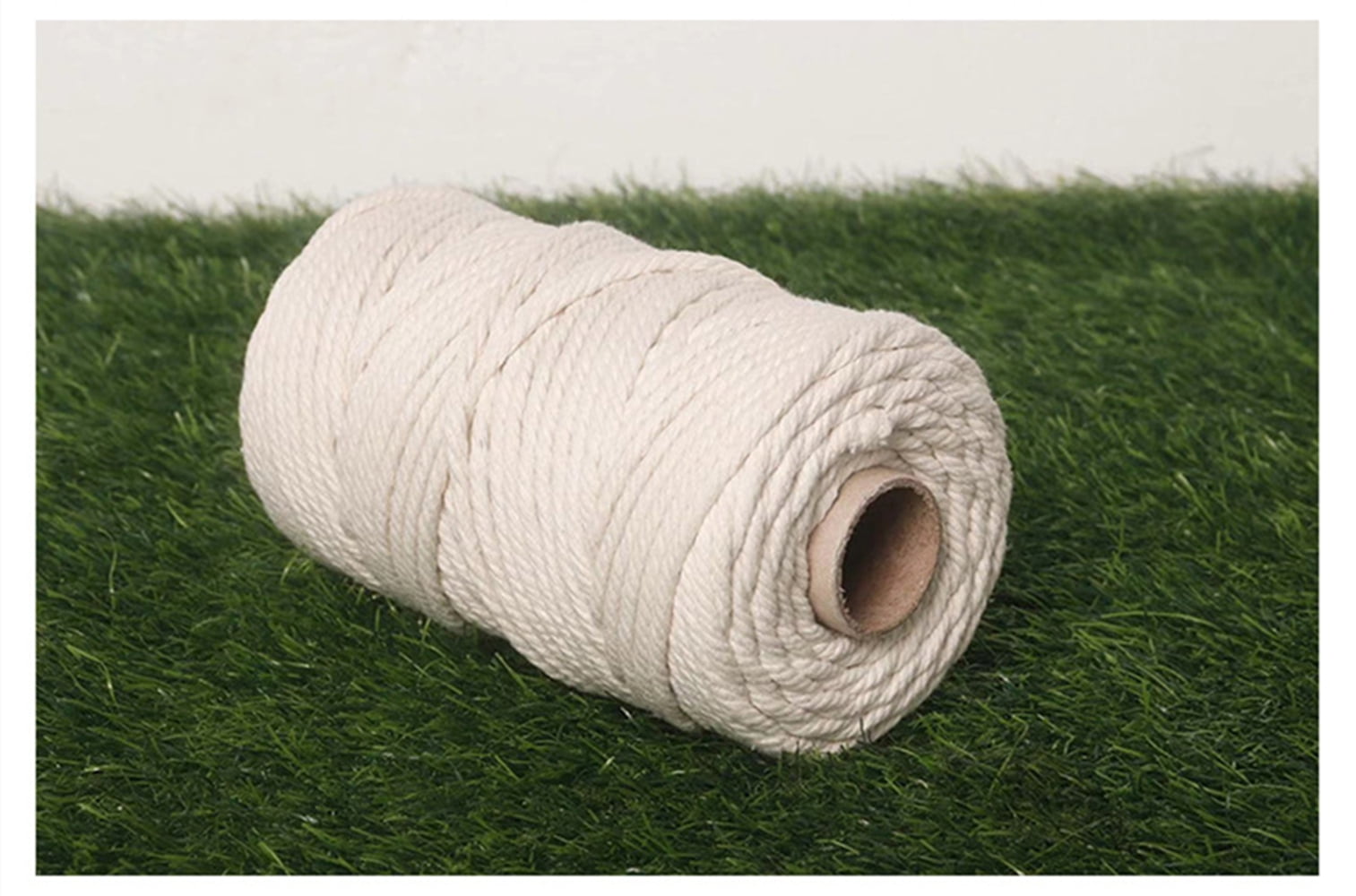 Gixusil White Butchers String, 656 feet/200 meters 2mm , Natural Food ...