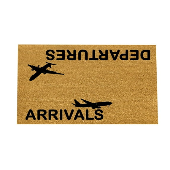 Giyblacko Area Rug Door Mats Arrivals Departures Funny Cute Doormat Door Mat Welcome Friends Doormat Funny Doormat New Home Door Mat
