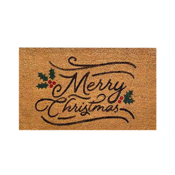 Giyblacko Area Rug Door Mats Merry Christmas Doormat Christmas Tree Santa Snowflake Decorate Doormat Welcome Mat Gift For Christmas