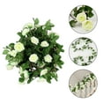 thumbnail image 1 of Giyblacko Artificial flowers2.2 M 22 Rose Vine Vine Living Room Pipe Simulation Flower Rose Vine Fake Flower Wall Hanging, 1 of 2