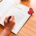 thumbnail image 1 of Giyblacko Back To School Supplies Sale Bookmarks Clip Book Heart-shaped Corner Page Protective Bookmark Cover Bookmark Leather Office & Stationery, 1 of 7