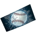 thumbnail image 1 of Giyblacko Beach Towels Oversized Baseball Tennis Beach Towel Double Sided Velvet Quick Drying Printed Beach Towel Adult Bath Towel Microfiber Beach Towel, 1 of 4