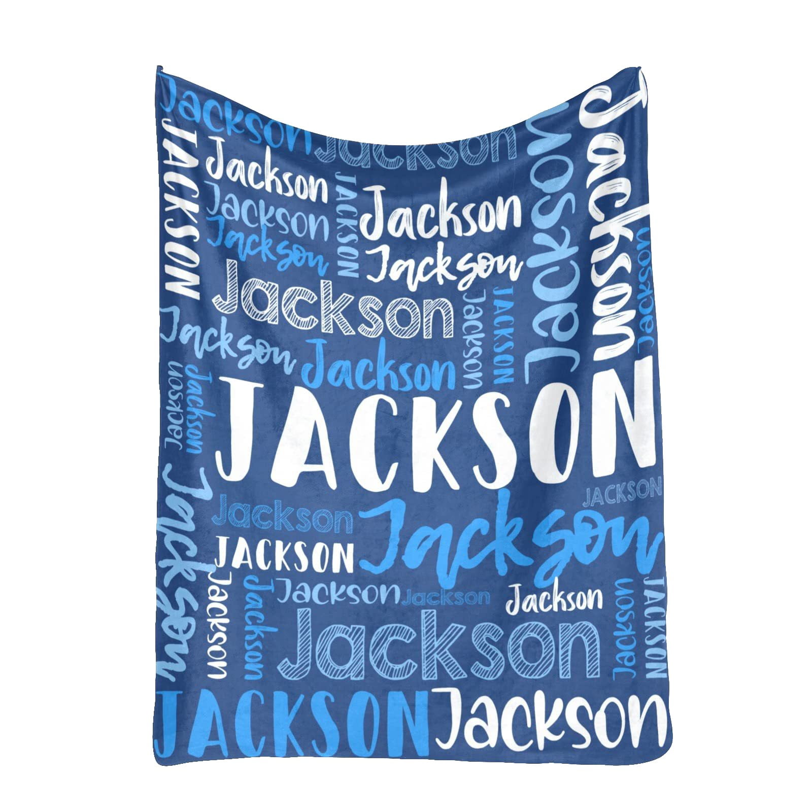 Giyblacko Blanket Personalized Baby Blanket With Name For Kids，Custom
