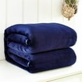 thumbnail image 1 of Giyblacko Blanket Super Soft Warm Solid Warm Micro Plush Fleece Blanket Throw Rug Sofa Bedding, 1 of 3