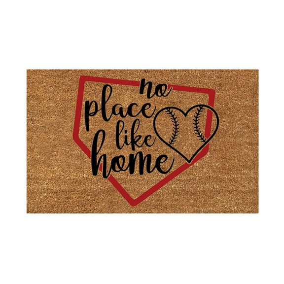 Giyblacko Carpet Door Mats Baseball Copywriting Floor Mat Polyester Door Mat Holiday Home Decor Mat