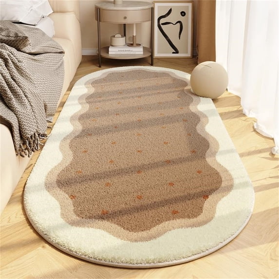 Giyblacko Carpet Soft Bedroom Rugs Rugs For Bedroom Shaggys Rugs For Bedroom Oval Rugs Room Small Carpet Living Room Runner Rug Non Slip Modern Home Decor