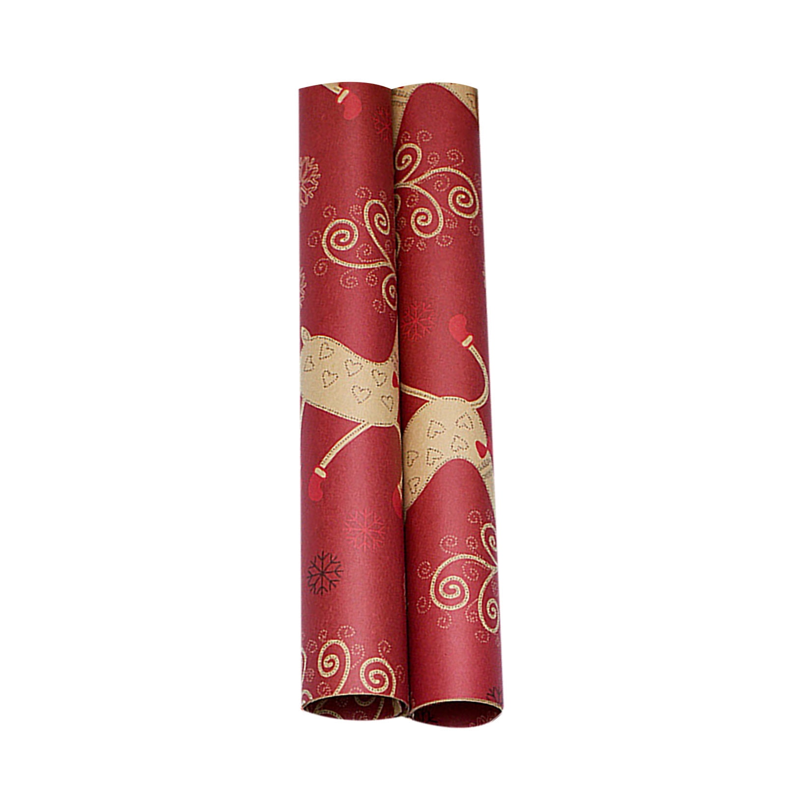 Giyblacko Christmas Gift Wrapping Paper Christmas Printing Kraft Paper