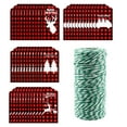 thumbnail image 1 of Giyblacko Christmas Gift Wrapping Paper Label With Rope, Kraft Paper Gift Label, Christmas Package With Rope, Christmas Gift Label, 1 of 8