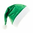 thumbnail image 1 of Giyblacko Christmas Party Supplies Christmas Green Golden Velvet Short Plush Santa Hat Party Dressing Prop Christmas Hat, 1 of 9