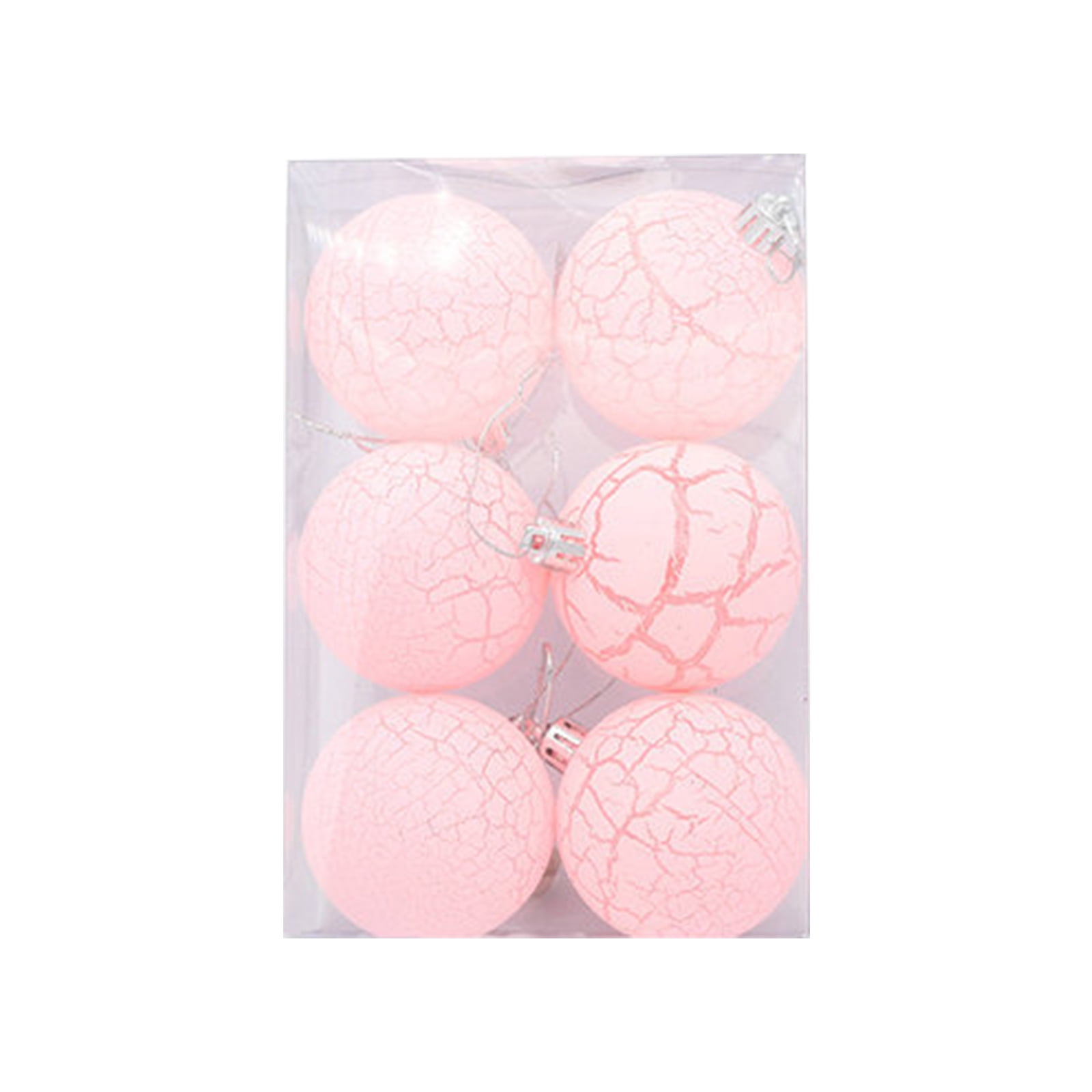 Giyblacko Christmas Tree Ornaments Christmas Ball Ornaments 6Pcs