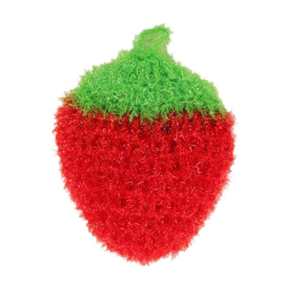 Giyblacko Cleaning Brush Cute Rags Dish Towels Polyester Silk Hand Crochet Dish Cloths Scouring Pads