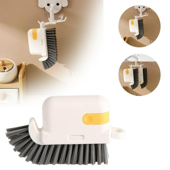 Clearance Cleaning Brush under $5,Cleaning Brush Window Track Cleaning Tools Upgrade Multifunction Cleaning Brush With Hidden Scraper Window Track Cleaner Tool For Sliding Door Track
