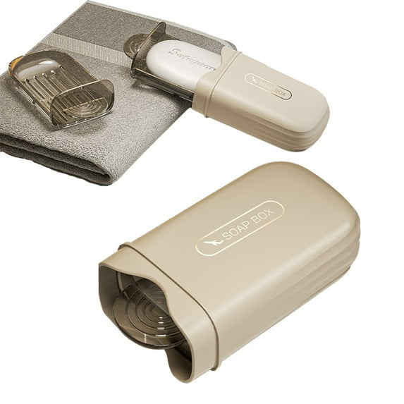 Giyblacko Travel Soap Case Portable Bar Soap Holder For Traveling Leakproof Soap Container With Lid Soap Dishes For Bathroom Shower Gym School Camping Vacation Outdoor