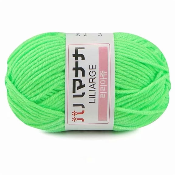 Giyblacko Diy Knitting Diy Knitting Wool 1PC Colorful Hand Knitting Milk Cotton Knitting Crochet Blended Cotton