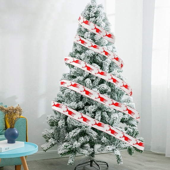 Giyblacko Event & PartyChristmas Ribbon Christmas Craft Decorations Gift Wrapping Wedding Parties Wreaths And Diy Crafts Are Available In Multiple Sizes
