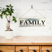 Giyblacko HangsPersonalized Wood Signs Scene Indication Wooden Sign Pantry Laundry Kitchen Location Family Wall Art Vintage Rustic Decor Pendant Welcome Sign Decoration