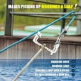 thumbnail image 1 of Giyblacko Hooks for Hanging New Boat Hook Telescopic And Rope For Boat Hooks For Docking U''Shaped Multi Purpose Dock Hook Easy Threader Puller Tie Rope Hook Tool, 1 of 4