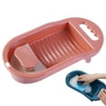 thumbnail image 1 of Giyblacko Household Laundry Board Plastics Clothes Laundry Board Hand Washing Board Portable Hand Washing Clothes Tool Scrubboards Clothes Cleaning Tools For Home School Dormit, 1 of 4