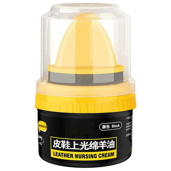 Giyblacko Leather Liquid Shoe Polish Shoe Care Shoe With Sponge Applicator Shoe Polish For Of Leather Surfaces Leather Shoe Beauty 10ml