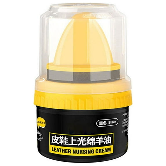 Giyblacko Leather Liquid Shoe Polish Shoe Care Shoe With Sponge Applicator Shoe Polish For Of Leather Surfaces Leather Shoe Beauty 10ml