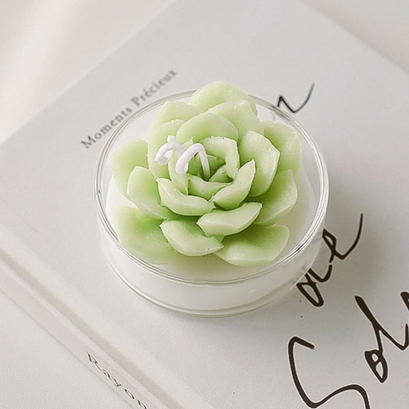 Giyblacko Mother's Day Scented Candle Rose Flower Shaped Scented Candle Handmade Aroma Soy Wax Decorative Candle Table Photo Prop Birthday Gift Prefect