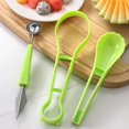 thumbnail image 1 of Clearance Cutter under $5,Multifunction Stainless Fruit Carving Tools Watermelon Spoon Seed Remover Fruit Carving Tools Kitchen Gadgets For Easy Fruit Preparation And Perfectly Shaped Fruit, 1 of 8