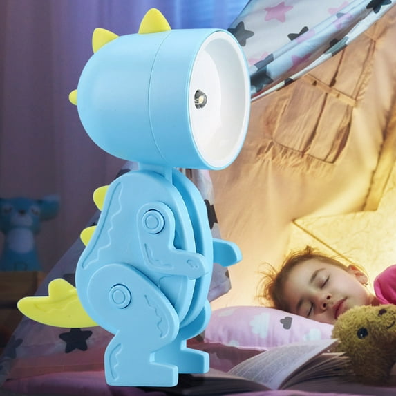 Giyblacko Night LightsMini LED Desk Lamp Cute Dinosaur Shape Night Light Adjustable Phone Stand Portable Reading Table Night Lamp For Kids Students