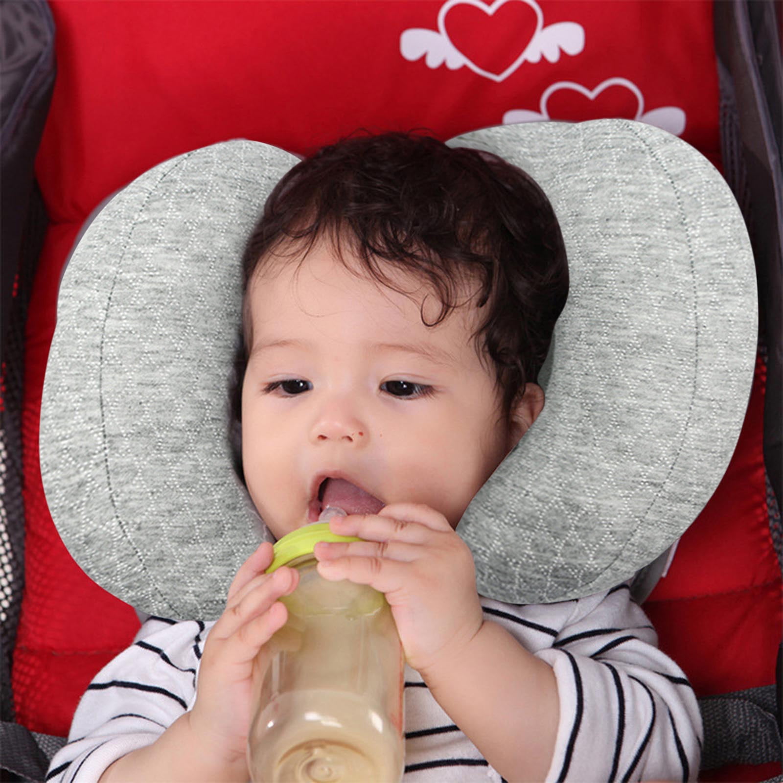 Giyblacko Pillow CaseTravel Pillow Head And Neck Support Pillow For Car