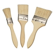 Giyblacko Silicone Basting Pastry Brush Brush Brush Barbecue Handle Brush Paint 1/2/3 InchWooden 3PC Tools Home Improvement