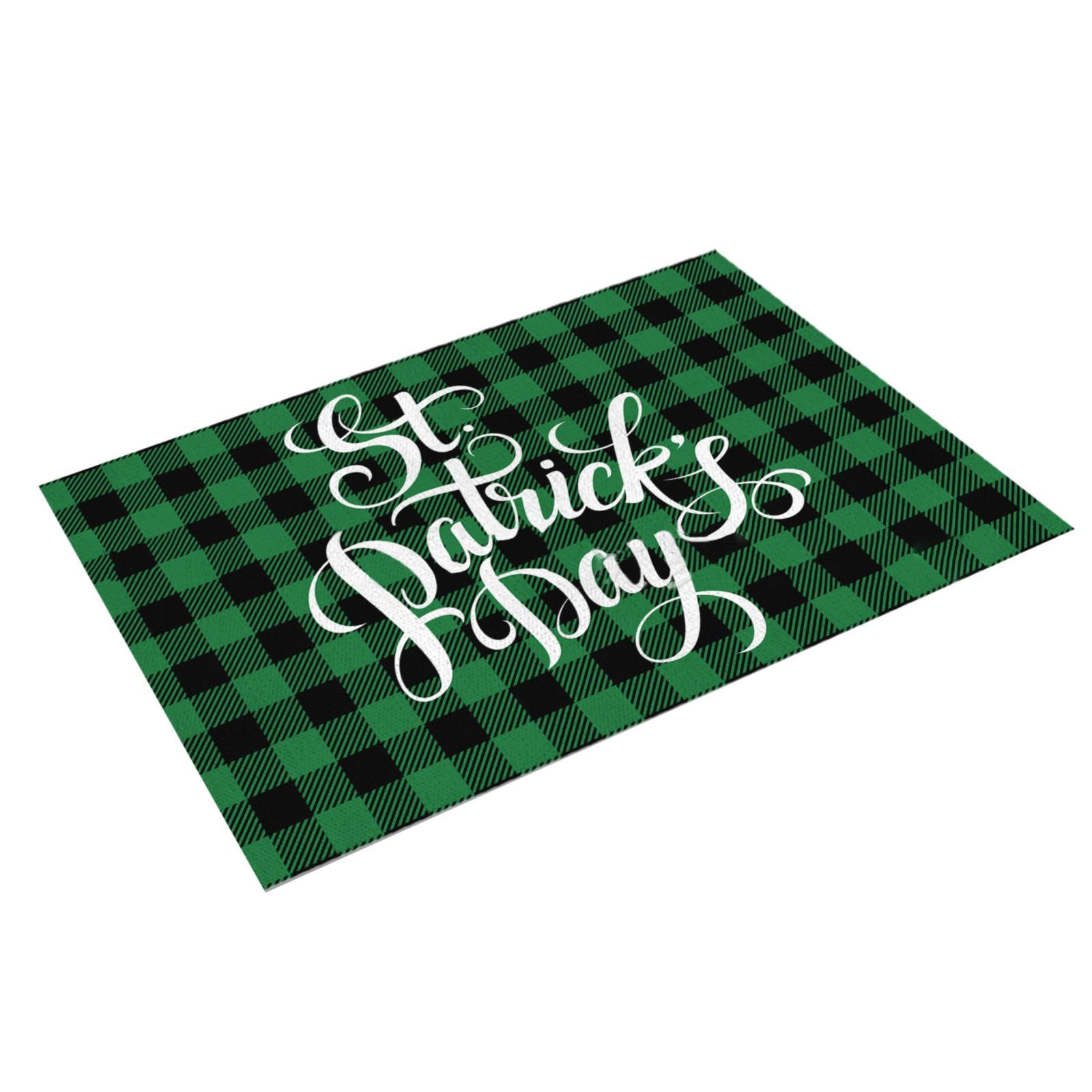 Giyblacko St. Patrick's Day Placemats St. Patricks's Day Placemat Irish