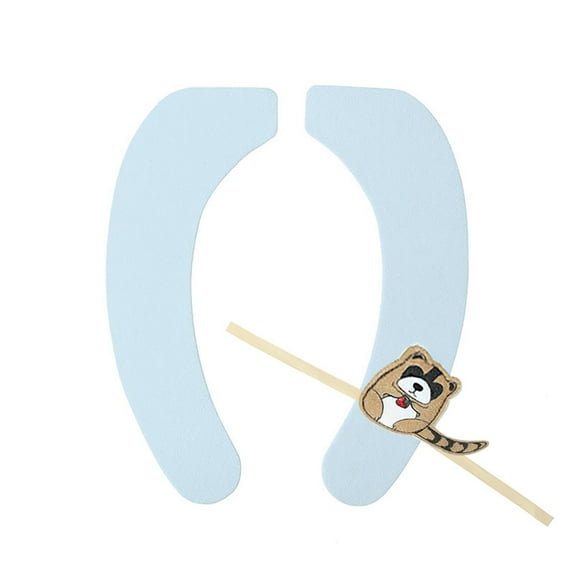 Giyblacko Three-piece Toilet Set Soft Bathroom Padded Toilet Seat Stretchable Fibres Easy To Fit Cushioned Cover Comfortable And Washable Toilet Seat