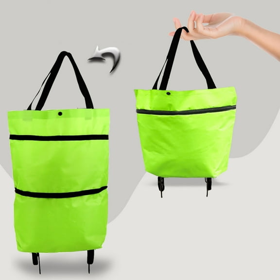 Giyblacko Tool BagShopping Trolley Bag Portable Multifunction Folable Tote Bag Shopping Cart Reusable Grocery Bags With Wheels Rolling Grocery Cart