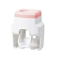 thumbnail image 1 of Giyblacko Toothbrush Shelf Automatic Toothpaste Squeezing Toothbrush Holder Wall-mounted Toothpaste Rack, 1 of 2