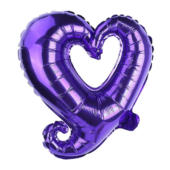 Giyblacko Valentine's Day Balloon Decoration Love Aluminum Film Balloons Valentine's Day Heart Balloons Decoration