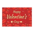 thumbnail image 1 of Giyblacko Valentine's Day Party Supplies Valentine's Day Banner Happy Valentine's Day Background Cloth Banner Valentine's Day Party Flag Decoration Articles 115 * 180cm/45.2 * 70.8in, 1 of 8