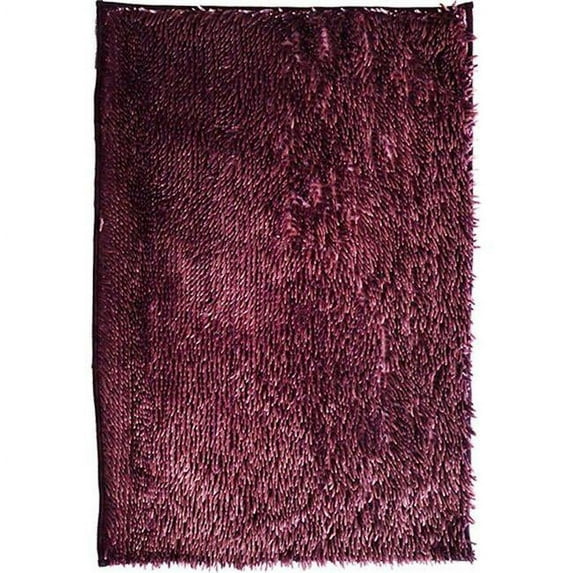 Giz Home MLN-PR5 2.7 ft. x 5 ft. Milano Area Rug - Purple