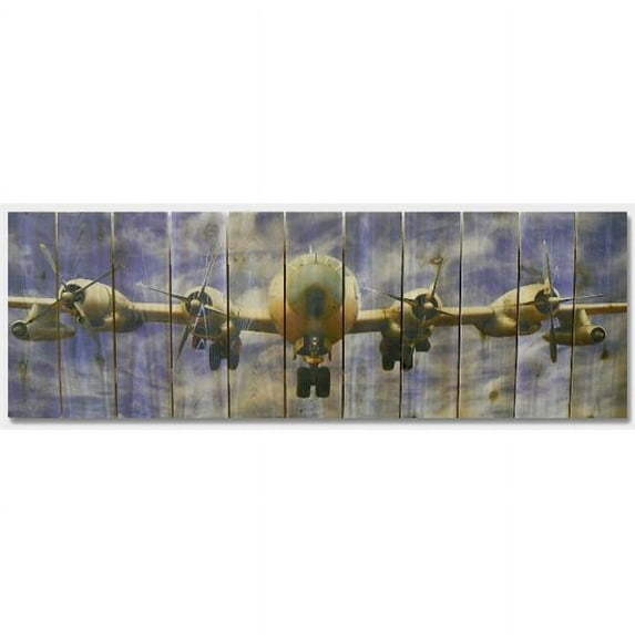 Gizaun Art SF6020 60 x 20 Super Fortress Inside & Outside Full Color wood Wall Art