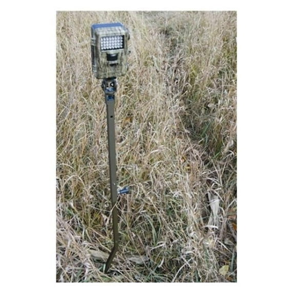 Gizmo Adjustable 26"-36" Hunting Trail Camera Holder with 360° Rotation and Spade Design