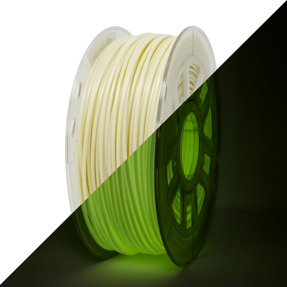 Gizmo Dorks 3mm (2.85mm) ABS Filament for 3D Printers 1 kg, Glow in the Dark