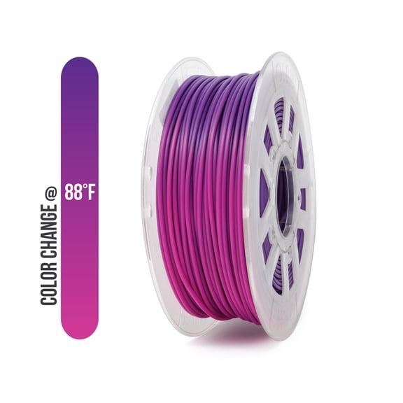 Gizmo Dorks ABS 3D Printer Filaments for RepRa Lulzbot Afinia Solidoodle, Purple to Pink