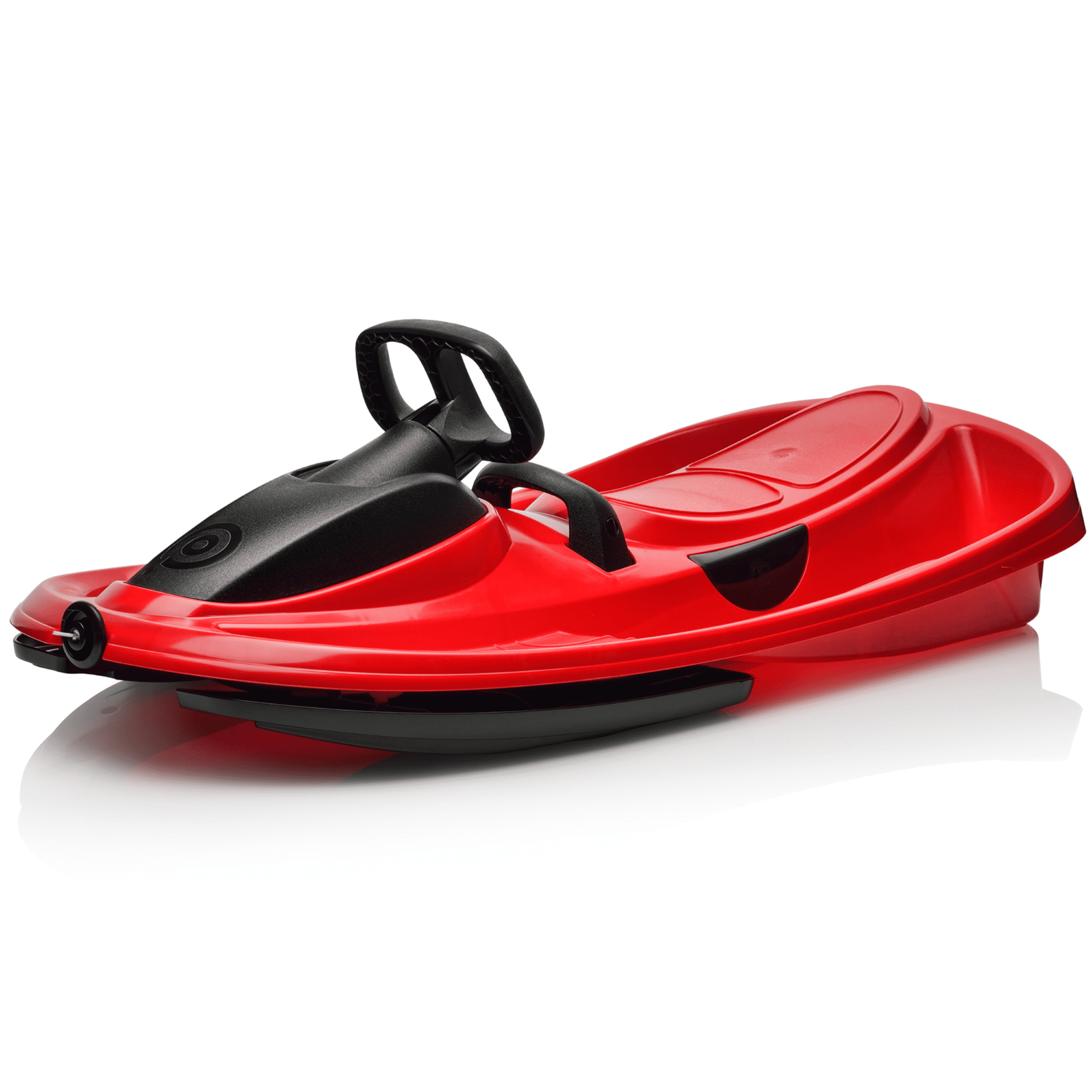 Gizmo Riders Stratos Bobsled for Kids, Steerable Snow Sled , Ages 3+ , Red